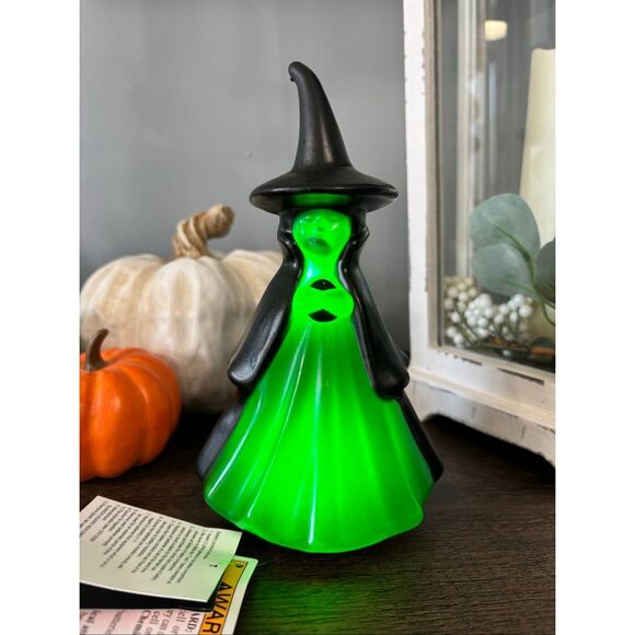 Target Hyde & Eek Light Up Blow Mold Witch Halloween Decoration - Picture 1 of 5